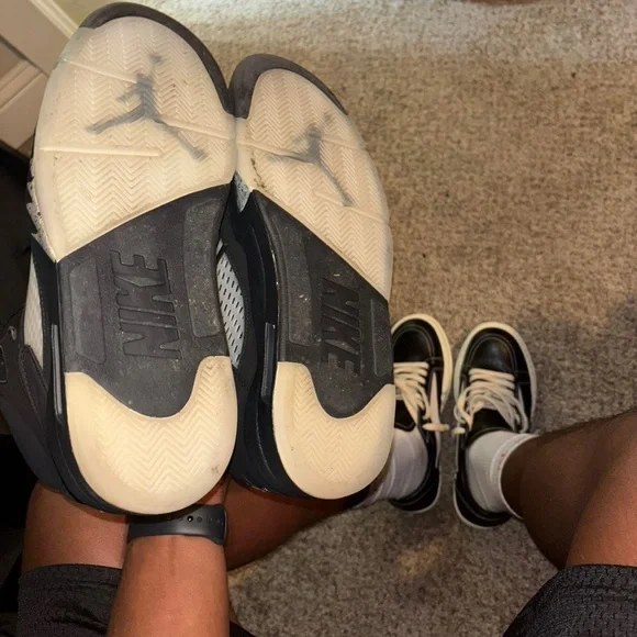 Jordan Men's Black Trainers - Picture 4 of 8